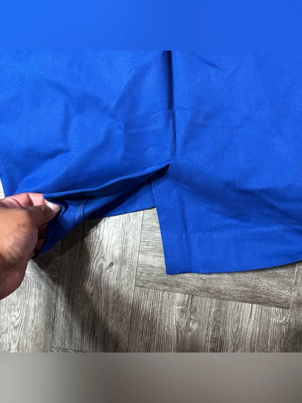 Banana Republic Blue Pencil Skirt
